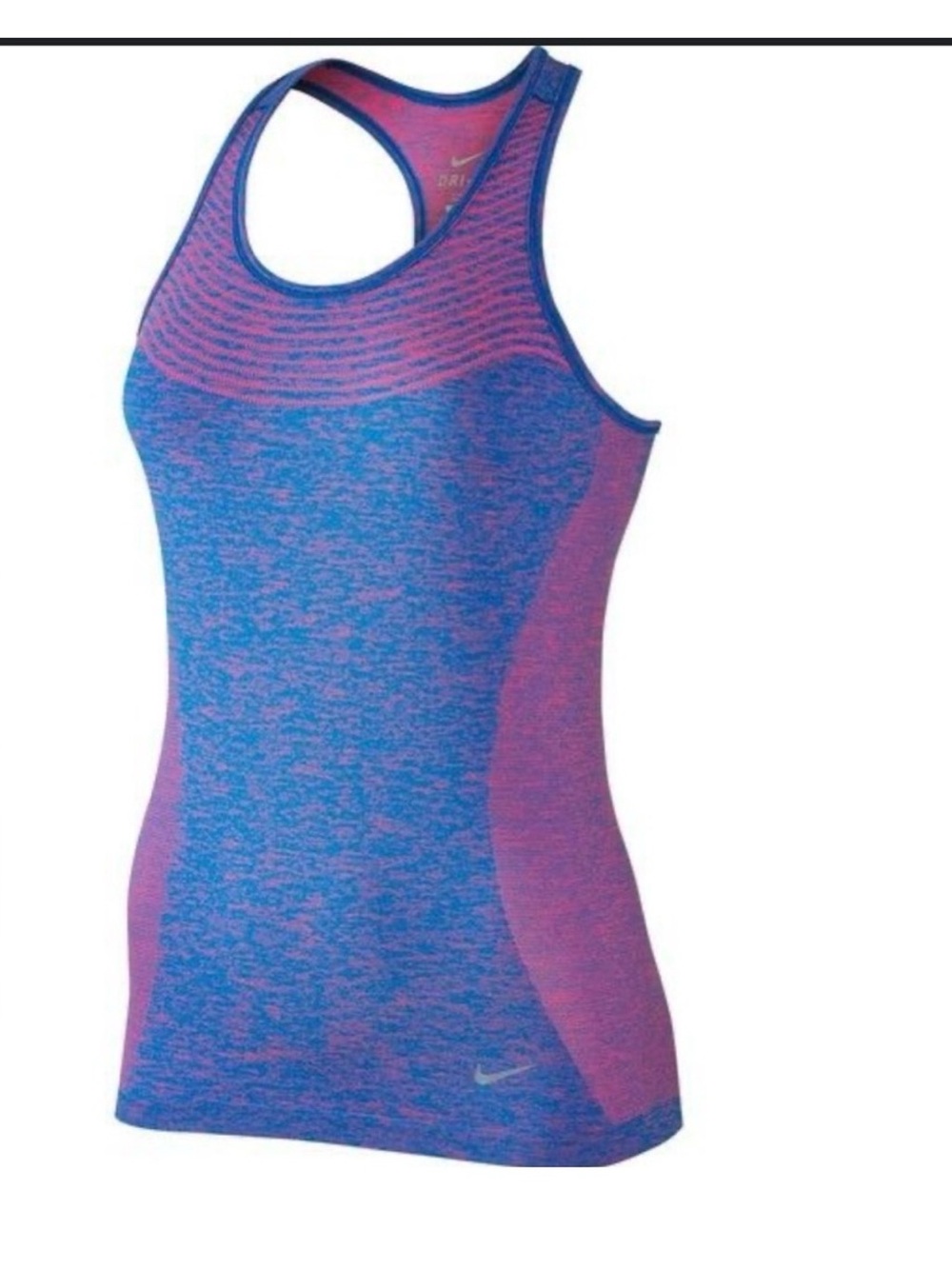Nike Women’s Dri-FIT Blue-Purple Seamless Racerback Tank XS **2 for 20**